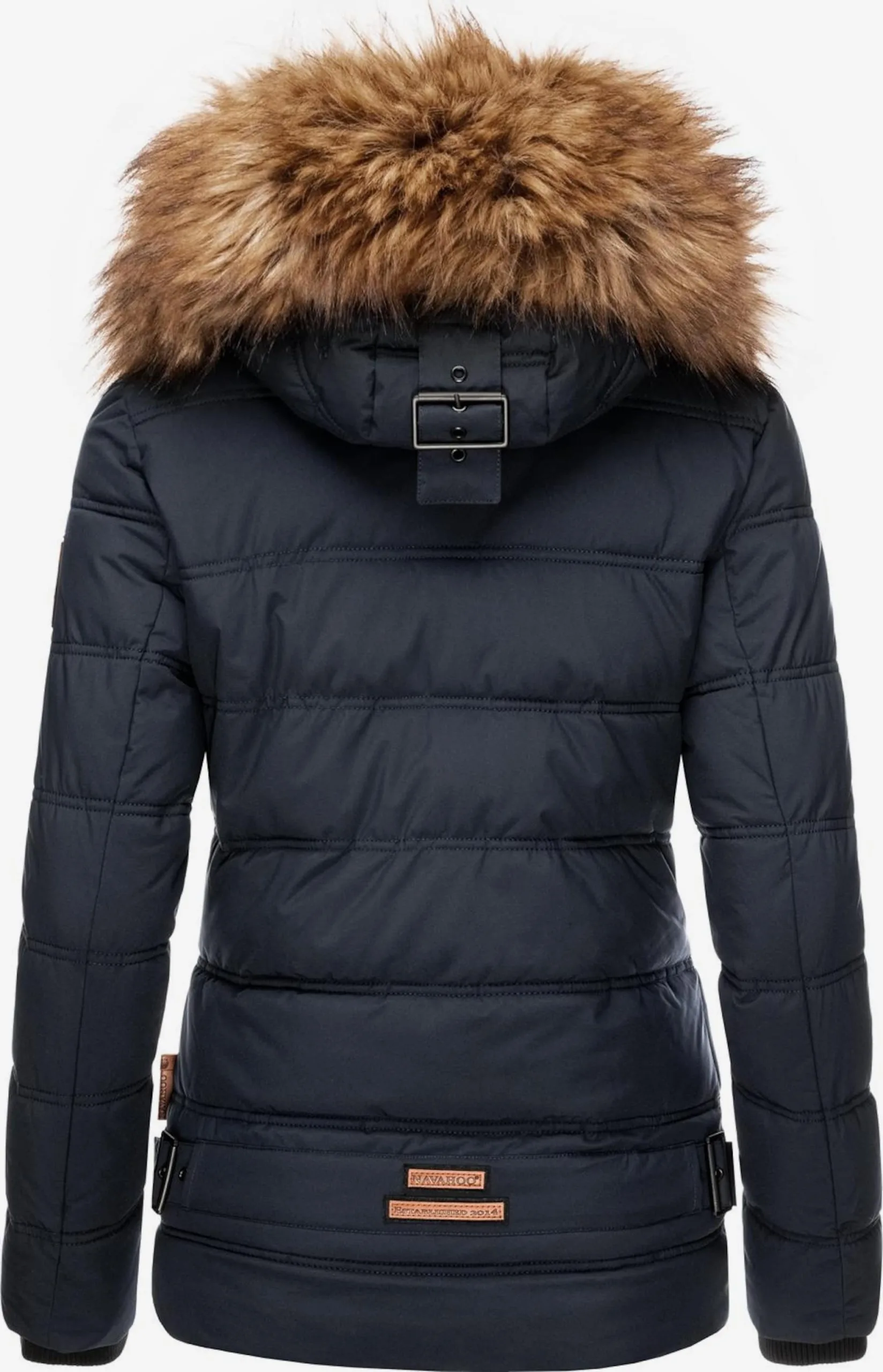 Navahoo Winterjassen Winterjas Zoja Dames Donkerblauw 3 Navahoo Winterjassen Winterjas Zoja Dames Donkerblauw - Afbeelding 3