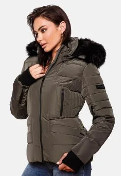 Navahoo Winterjassen Winterjas Adele Dames Taupe -Tussen Trend Verkoopwinkel a6aae830b5fd3cab99fd8ddf76d29254
