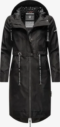 Navahoo Parkas Tussenparka Josinaa Dames Zwart