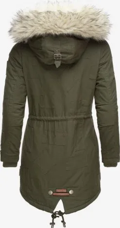 Navahoo Parkas Winterparka Honigfee Dames Kaki -Tussen Trend Verkoopwinkel aa875629b9d5a1870c5b6d1d76e73686
