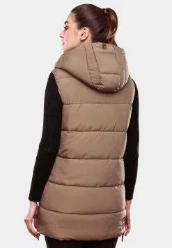 Navahoo Bodywarmers Bodywarmer Madilynaa Dames Taupe -Tussen Trend Verkoopwinkel ab1cf7e8fc9fbf7d98258916a4bbfdcf