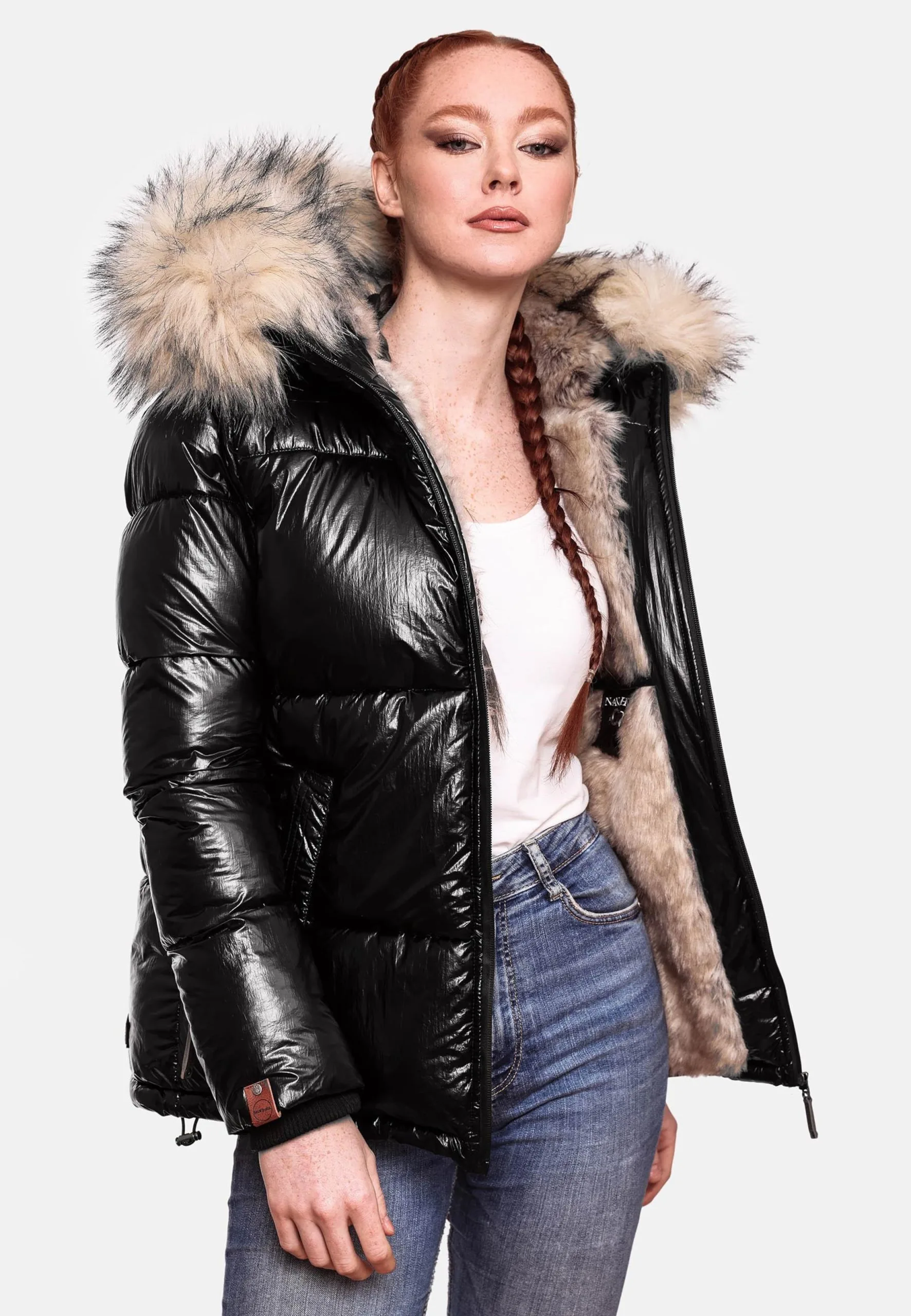 Navahoo Winterjassen Winterjas Tikunaa Dames Zwart 8 Navahoo Winterjassen Winterjas Tikunaa Dames Zwart - Afbeelding 8