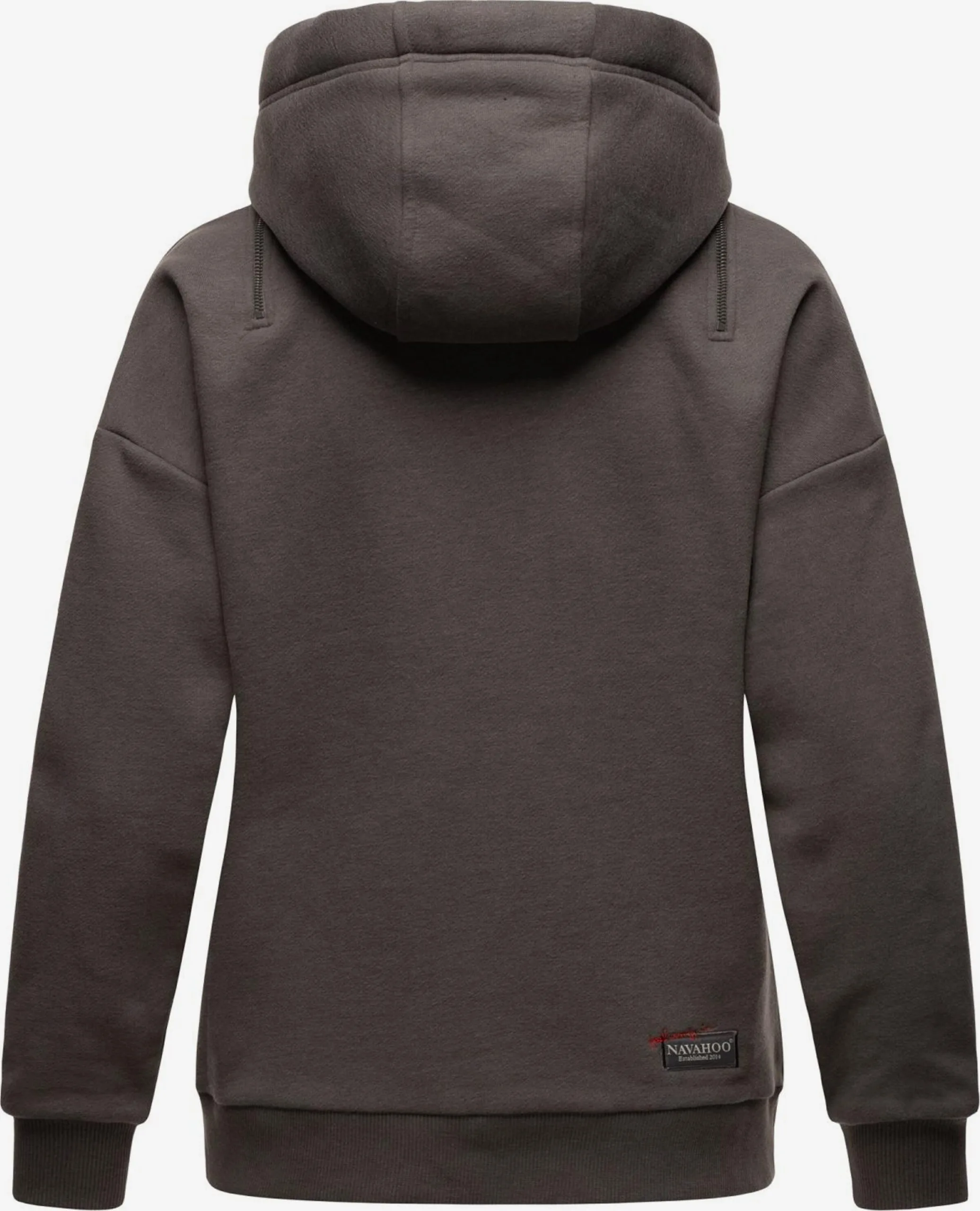 Navahoo Hoodies Sweatshirt Dames Antraciet 3 Navahoo Hoodies Sweatshirt Dames Antraciet - Afbeelding 3