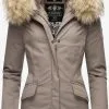 Navahoo Parkas Winterparka Cristal Dames Grijs