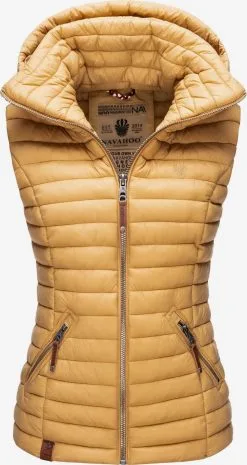 Navahoo Bodywarmers Bodywarmer Shadaa Dames Cognac