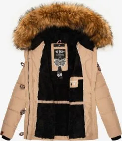 Navahoo Winterjassen Winterjas Zoja Dames Taupe -Tussen Trend Verkoopwinkel b3ea73540c49ca13e5300c586b8f9429