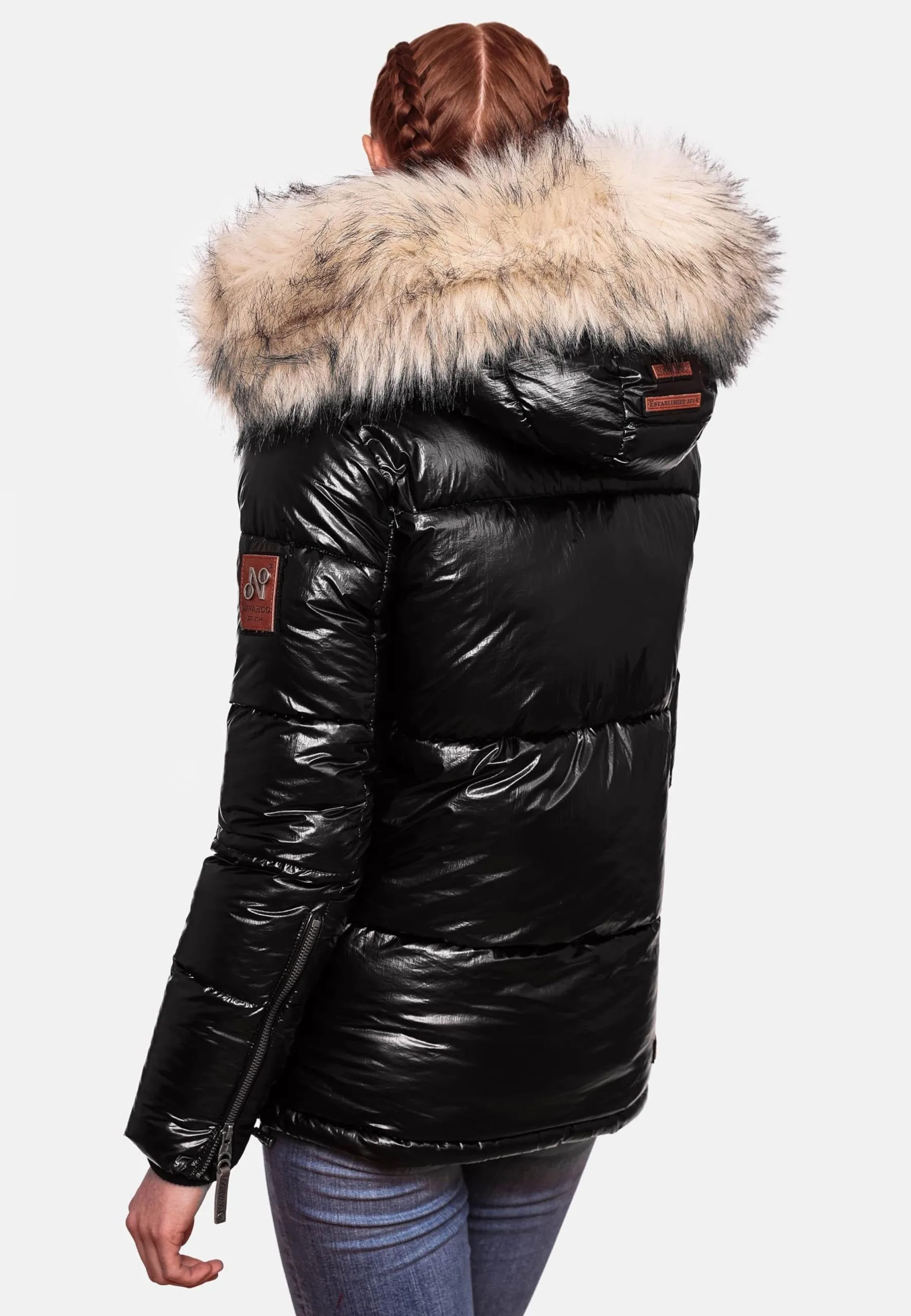 Navahoo Winterjassen Winterjas Tikunaa Dames Zwart 7 Navahoo Winterjassen Winterjas Tikunaa Dames Zwart - Afbeelding 7