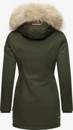 Navahoo Parkas Winterparka Cristal Dames Olijfgroen -Tussen Trend Verkoopwinkel b4623d6b75fecb1b5dcbd0446e782fe7