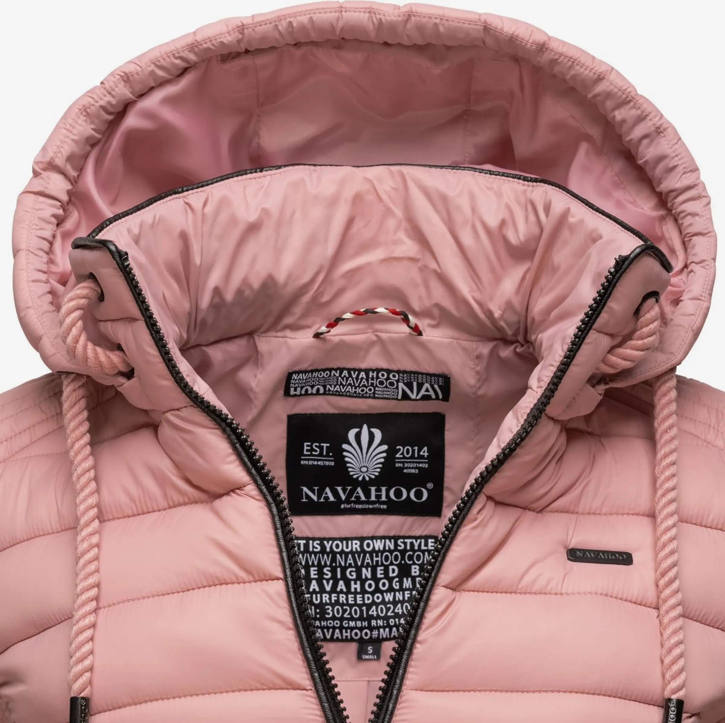 Navahoo Tussenjassen Tussenjas Lulana Dames Rosa 7 Navahoo Tussenjassen Tussenjas Lulana Dames Rosa - Afbeelding 7