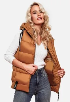 Navahoo Bodywarmers Bodywarmer Kassidy Dames Karamel 17 Navahoo Bodywarmers Bodywarmer Kassidy Dames Karamel -Tussen Trend Verkoopwinkel b5a02619b1075fd27a5bd18aa1a589c1