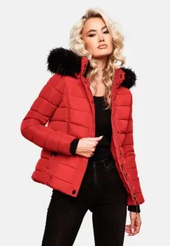 Navahoo Winterjassen Winterjas Miamor Dames Rood -Tussen Trend Verkoopwinkel b709526d3a238cecc67baa928a935be7