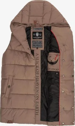 Navahoo Bodywarmers Bodywarmer Madilynaa Dames Taupe -Tussen Trend Verkoopwinkel b776e5d3892f59a7d38be8855dd4520f
