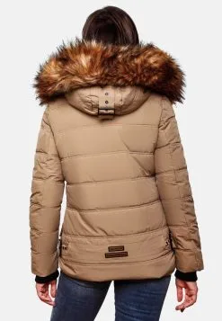Navahoo Winterjassen Winterjas Zoja Dames Taupe -Tussen Trend Verkoopwinkel bc06a44a1b95c4ff0bf962374ff20c0f