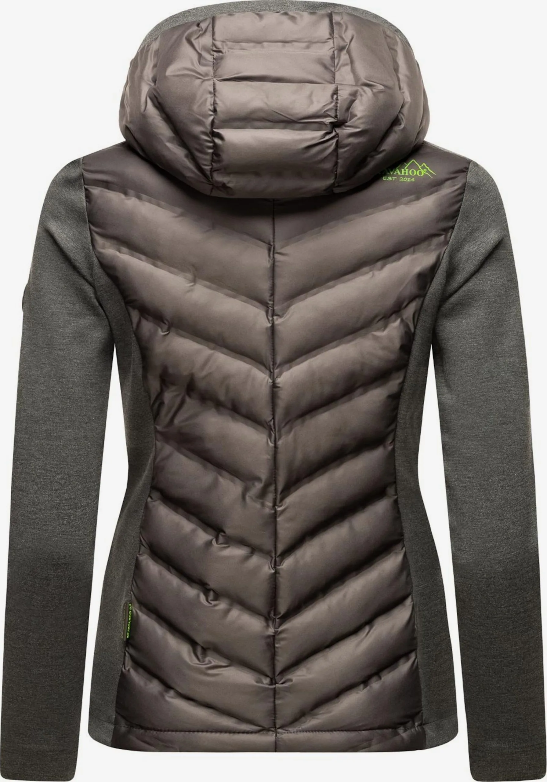 Navahoo Tussenjassen Tussenjas Nimm Mich Mit Dames Chocoladebruin / Donkergrijs 3 Navahoo Tussenjassen Tussenjas Nimm Mich Mit Dames Chocoladebruin / Donkergrijs - Afbeelding 3