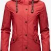 Navahoo Winterjassen Winterjas Lindraa Dames Cranberry