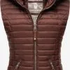Navahoo Bodywarmers Bodywarmer Shadaa Dames Kastanjebruin