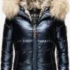 Navahoo Winterjassen Winterjas Tikunaa Dames Navy