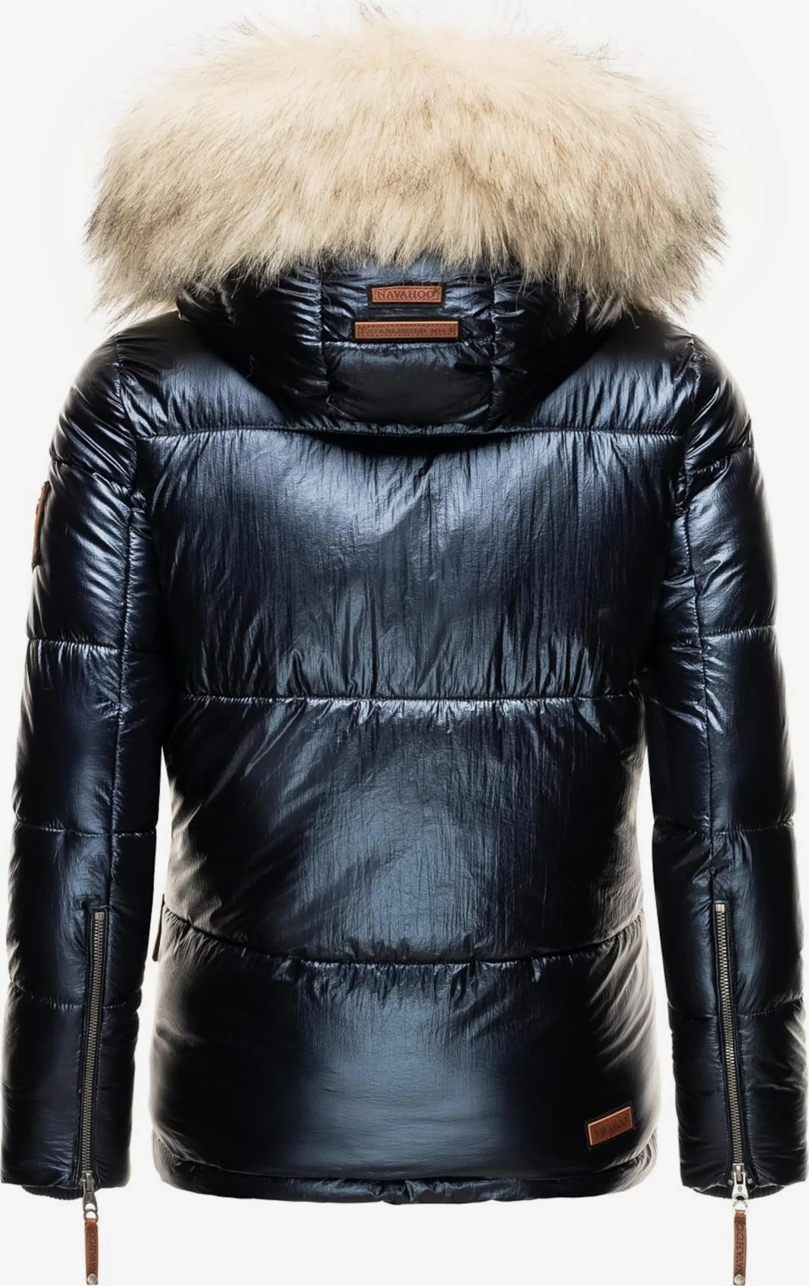 Navahoo Winterjassen Winterjas Tikunaa Dames Navy 3 Navahoo Winterjassen Winterjas Tikunaa Dames Navy - Afbeelding 3