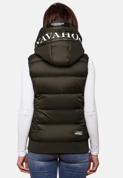 Navahoo Bodywarmers Bodywarmer Kassidy Dames Kaki -Tussen Trend Verkoopwinkel ca290bf142d7ba96eb08b692b42d2d2e