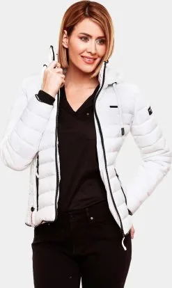 Navahoo Tussenjassen Tussenjas Lulana Dames Wit -Tussen Trend Verkoopwinkel ca687b00f82627565f7909cc21b87fd5