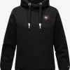 Navahoo Hoodies Sweatshirt Goldfee Dames Zwart
