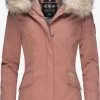 Navahoo Parkas Winterparka Cristal Dames Donkerroze