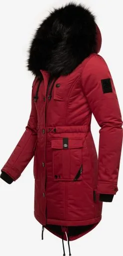 Navahoo Parkas Winterparka Luluna Dames Rood -Tussen Trend Verkoopwinkel cbfe65595e1c82650740a3cab4c5b1b4