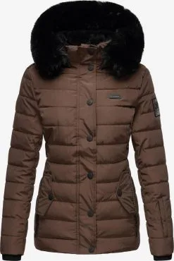 Navahoo Winterjassen Winterjas Milianaa Dames Chocoladebruin -Tussen Trend Verkoopwinkel cc9a93b2a7b2ee9f9b3d1e9ae108d2bc