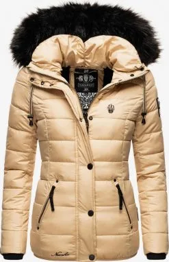Navahoo Winterjassen Winterjas Zuckerbiene Dames Beige