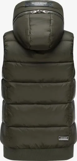 Navahoo Bodywarmers Bodywarmer Kassidy Dames Kaki -Tussen Trend Verkoopwinkel ce75c0077bdacbb8de0c0998fc6807a3