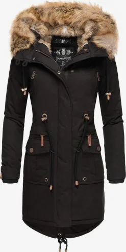 Navahoo Parkas Winterparka Rosinchen Dames Zwart