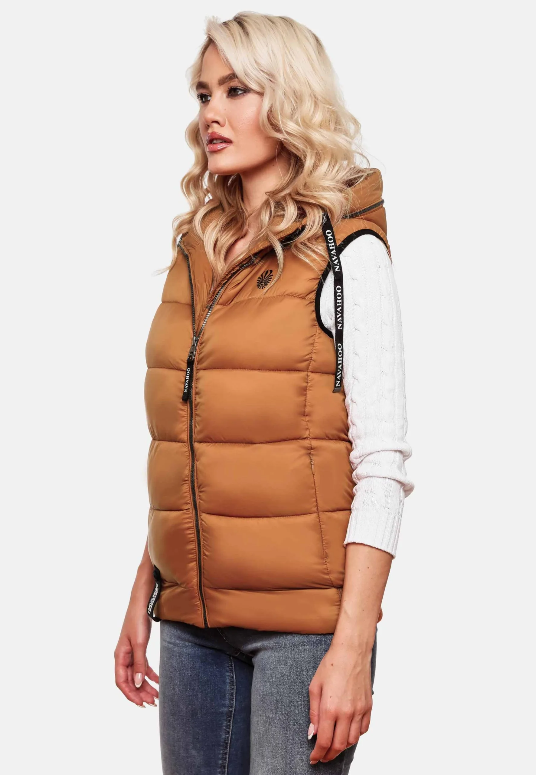 Navahoo Bodywarmers Bodywarmer Kassidy Dames Karamel 7 Navahoo Bodywarmers Bodywarmer Kassidy Dames Karamel - Afbeelding 7