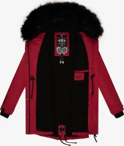 Navahoo Parkas Winterparka Luluna Dames Rood -Tussen Trend Verkoopwinkel d4130315890f583bfaa4ca9d24d9f32f