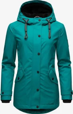 Navahoo Winterjassen Winterjas Lindraa Dames Blauw