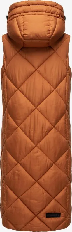 Navahoo Bodywarmers Bodywarmer Schnuckel Dames Cognac -Tussen Trend Verkoopwinkel d625fe9820b3e08f53063dda5ad1bd41