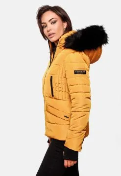 Navahoo Winterjassen Winterjas Adele Dames Safraan -Tussen Trend Verkoopwinkel d6809adb72646d206c9aea00da8f5e11