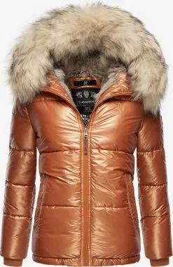 Navahoo Winterjassen Winterjas Tikunaa Dames Bruin