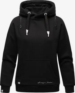 Navahoo Hoodies Sweatshirt Zuckerbärchen Dames Zwart