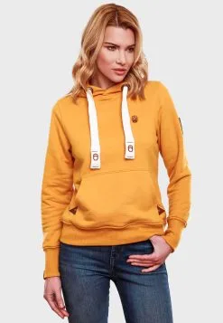 Navahoo Hoodies Sweatshirt Damlaa Dames Goudgeel -Tussen Trend Verkoopwinkel dd681077d0088ff9f4b2eaba1d8c1fc6