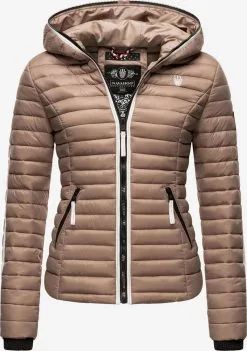 Navahoo Tussenjassen Tussenjas Kimuk Dames Lichtbruin