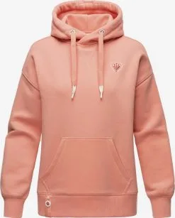 Navahoo Hoodies Sweatshirt Goldfee Dames Abrikoos