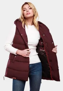 Navahoo Bodywarmers Bodywarmer Madilynaa Dames Bordeaux -Tussen Trend Verkoopwinkel e454bc42809363c6abfb45520ad08ef3