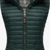 Navahoo Bodywarmers Bodywarmer Shadaa Dames Donkergroen