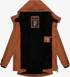 Navahoo Winterjassen Winterjas Lindraa Dames Roestbruin -Tussen Trend Verkoopwinkel e950b7c4aa7b6b50153d2868ab40f9c9