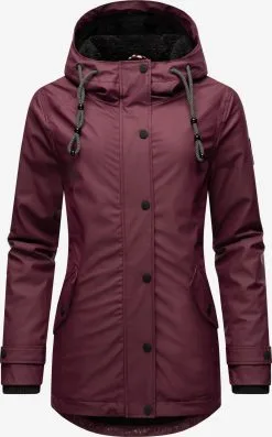 Navahoo Winterjassen Winterjas Lindraa Dames Bordeaux
