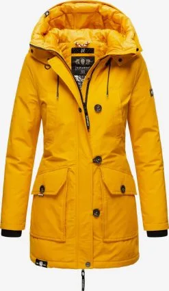 Navahoo Parkas Winterparka Freeze Storm Dames Limoen -Tussen Trend Verkoopwinkel ed09aefa2b7261fbf62498096555a364