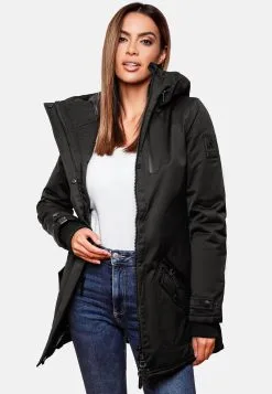 Navahoo Parkas Winterparka Dames Zwart -Tussen Trend Verkoopwinkel ed17b51558fd0cdbc81b2f1e0c545a1a