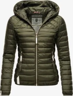 Navahoo Tussenjassen Tussenjas Ich Bin Hübsch Dames Olijfgroen