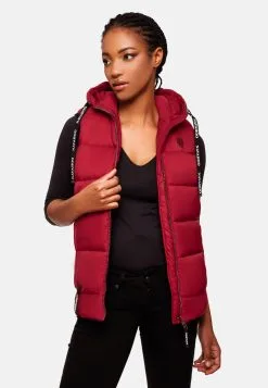 Navahoo Bodywarmers Bodywarmer Kassidy Dames Roestrood -Tussen Trend Verkoopwinkel f0accc9a4586f839fdcff855f6e5e2e0