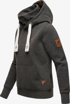 Navahoo Hoodies Sweatshirt Raniaa Dames Donkergrijs -Tussen Trend Verkoopwinkel f185b2487479b36ea5c46f435656b508